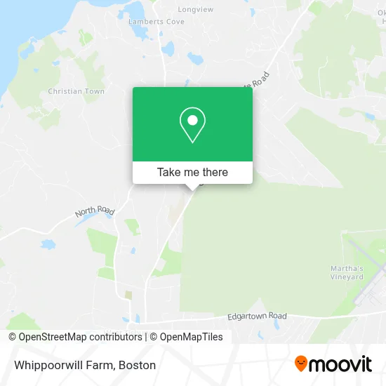 Whippoorwill Farm map