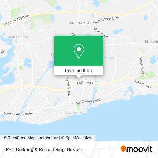Parr Building & Remodeling map
