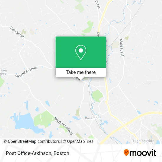Post Office-Atkinson map