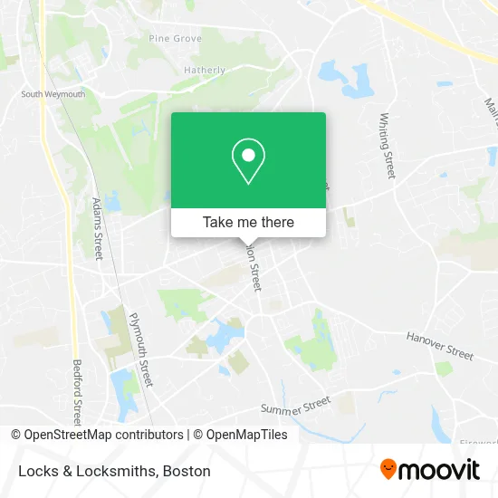Locks & Locksmiths map