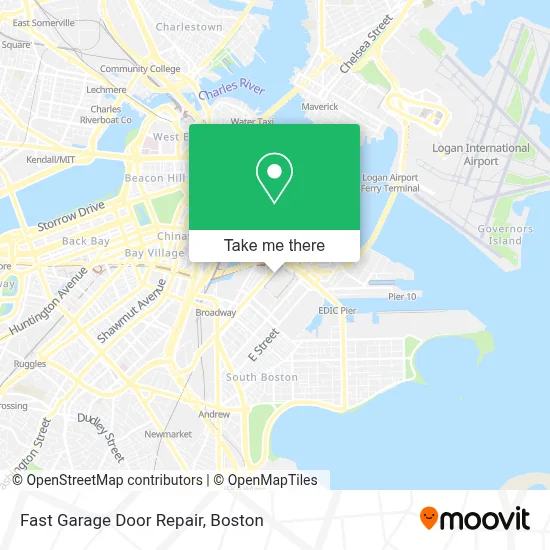 Fast Garage Door Repair map