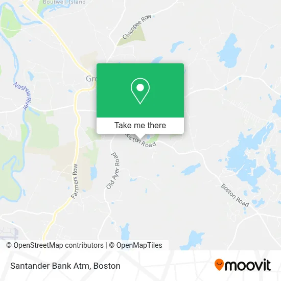 Santander Bank Atm map