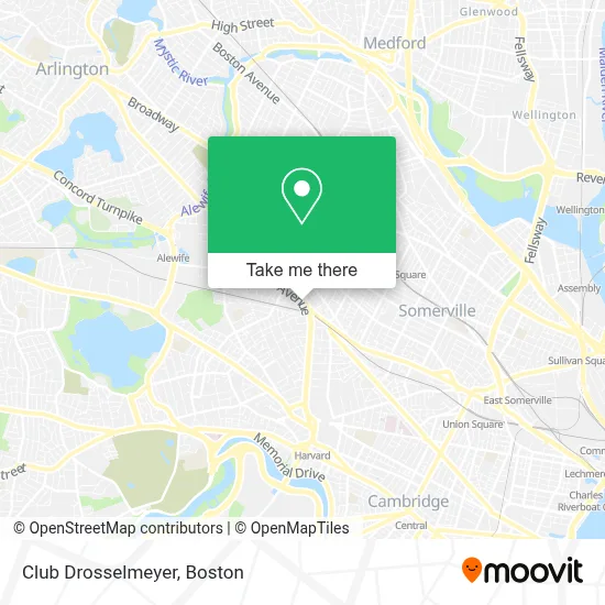 Club Drosselmeyer map