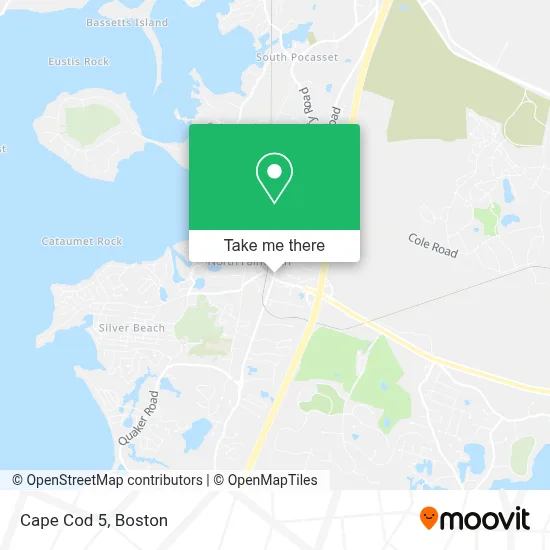 Cape Cod 5 map