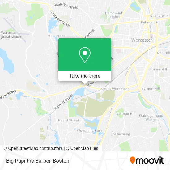Big Papi the Barber map