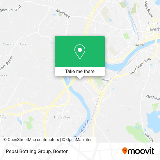 Pepsi Bottling Group map