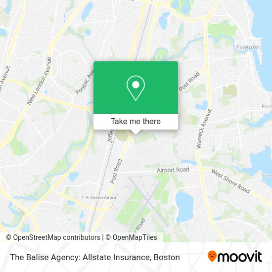 The Balise Agency: Allstate Insurance map