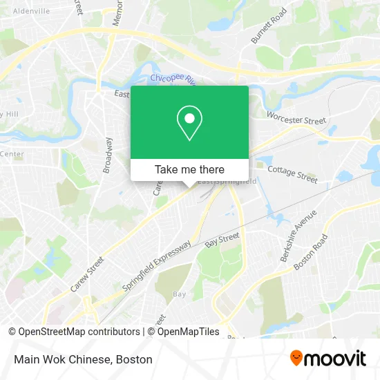 Main Wok Chinese map