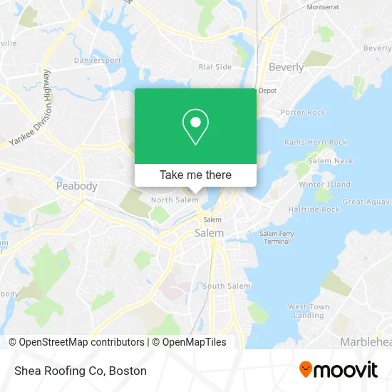 Shea Roofing Co map