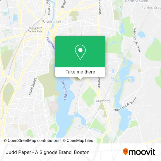 Judd Paper - A Signode Brand map