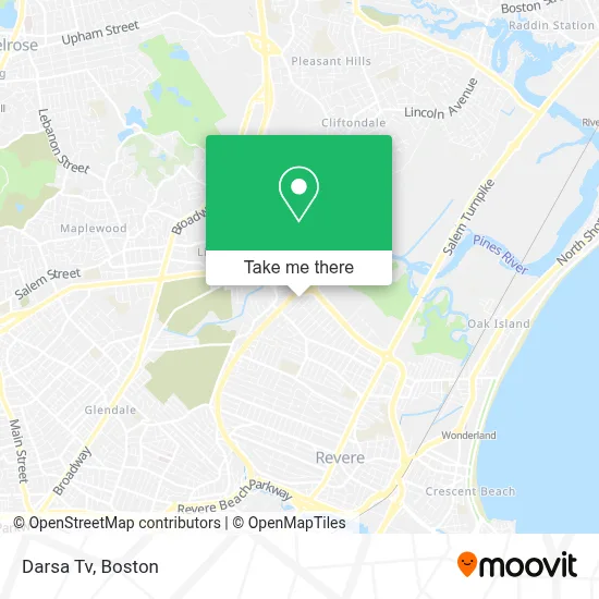 Darsa Tv map