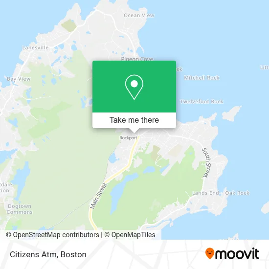 Citizens Atm map