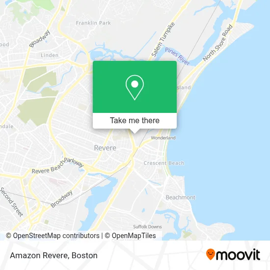 Amazon Revere map