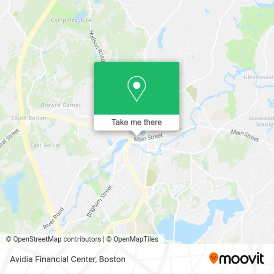 Avidia Financial Center map