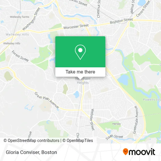 Gloria Conviser map
