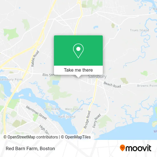 Red Barn Farm map