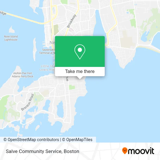 Salve Community Service map