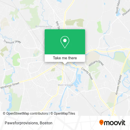 Pawsforprovisions map