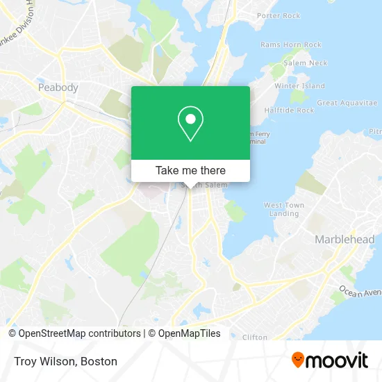 Troy Wilson map