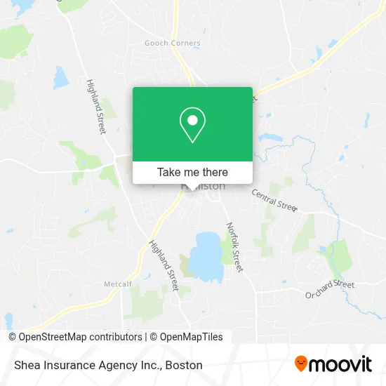 Shea Insurance Agency Inc. map