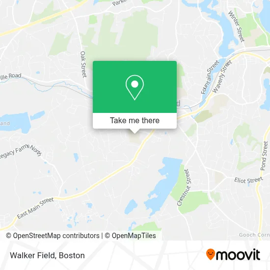 Walker Field map