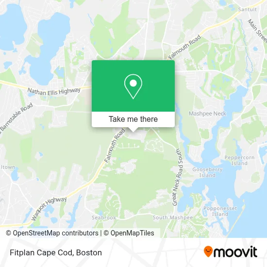 Fitplan Cape Cod map