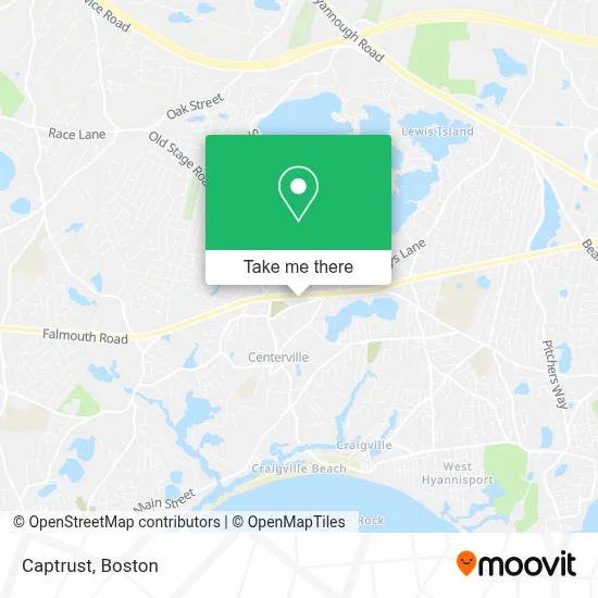 Captrust map