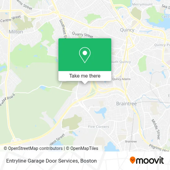 Entryline Garage Door Services map