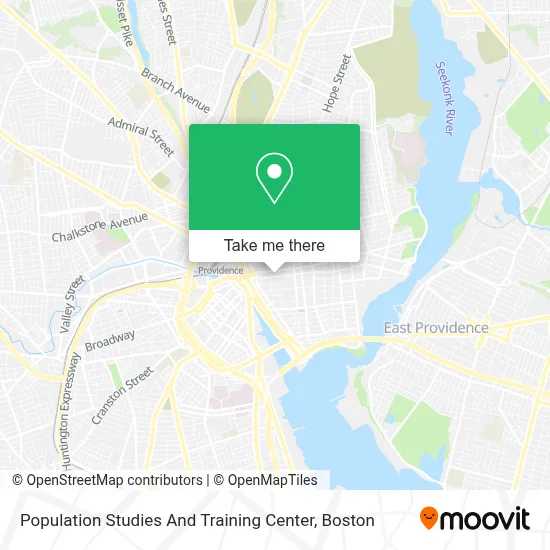 Population Studies And Training Center map