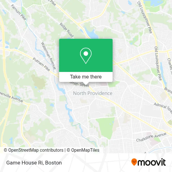 Game House Ri map