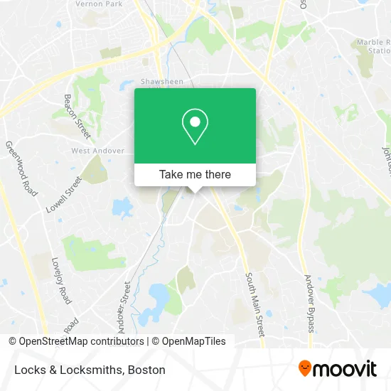 Locks & Locksmiths map