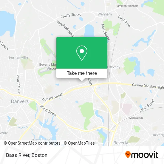 Bass River map