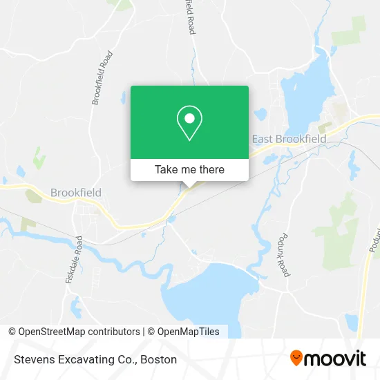 Stevens Excavating Co. map