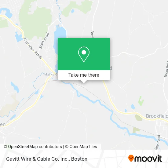 Gavitt Wire & Cable Co. Inc. map