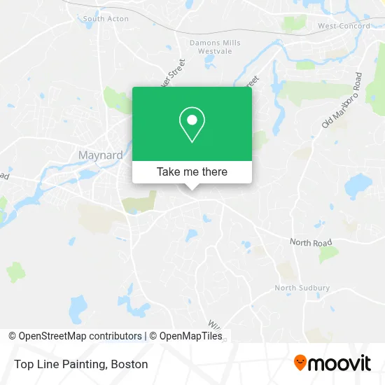 Top Line Painting map
