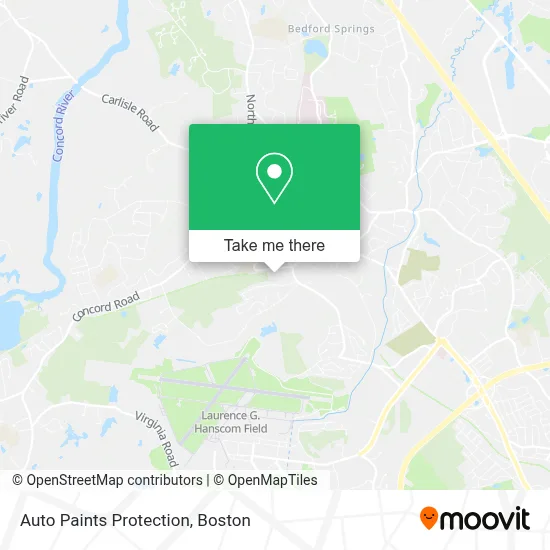 Auto Paints Protection map