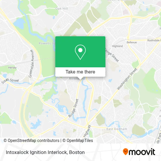 Intoxalock Ignition Interlock map
