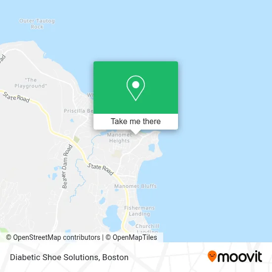 Diabetic Shoe Solutions map
