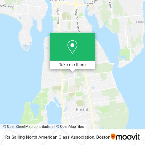 Rs Sailing North American Class Association map