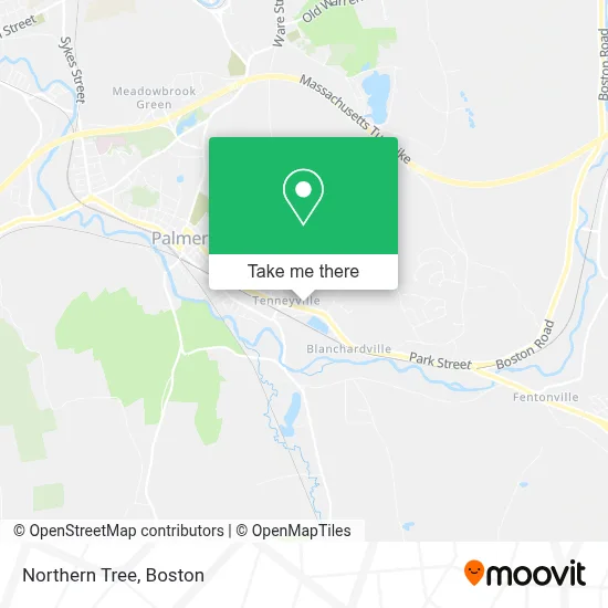 Northern Tree map