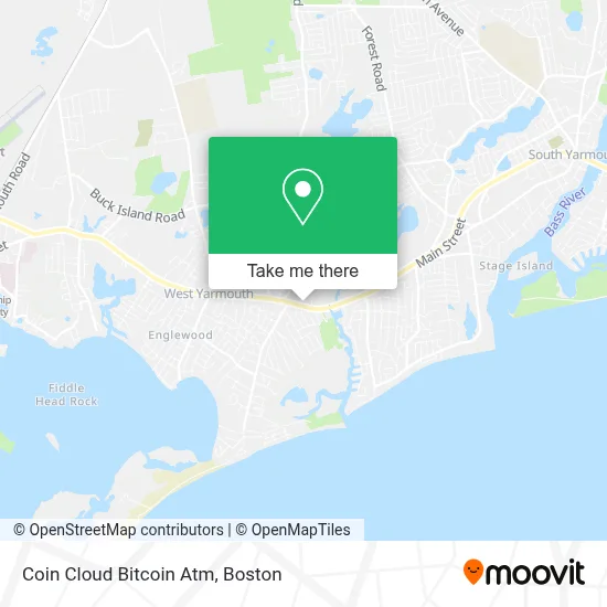 Coin Cloud Bitcoin Atm map