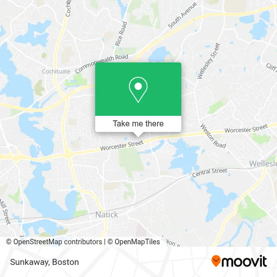 Sunkaway map