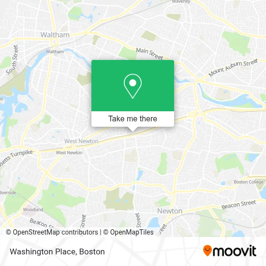 Washington Place map