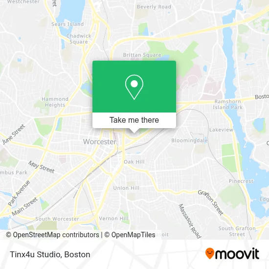 Tinx4u Studio map