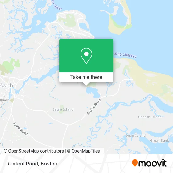 Rantoul Pond map
