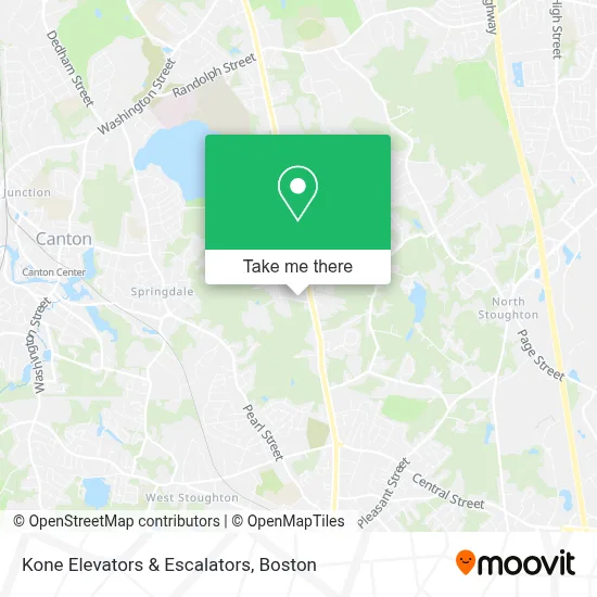 Kone Elevators & Escalators map