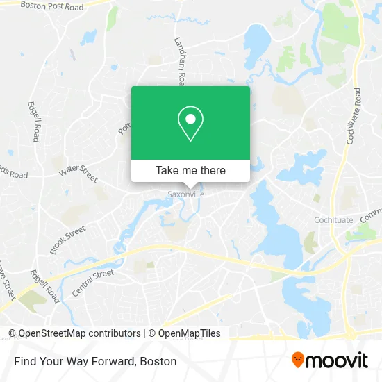 Find Your Way Forward map