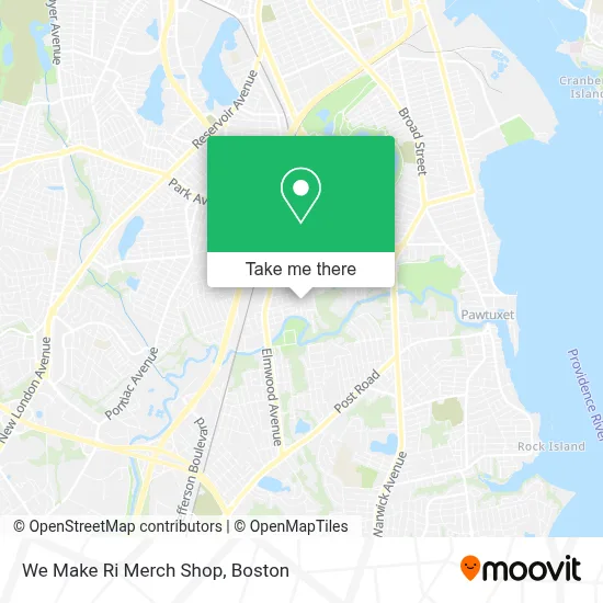We Make Ri Merch Shop map