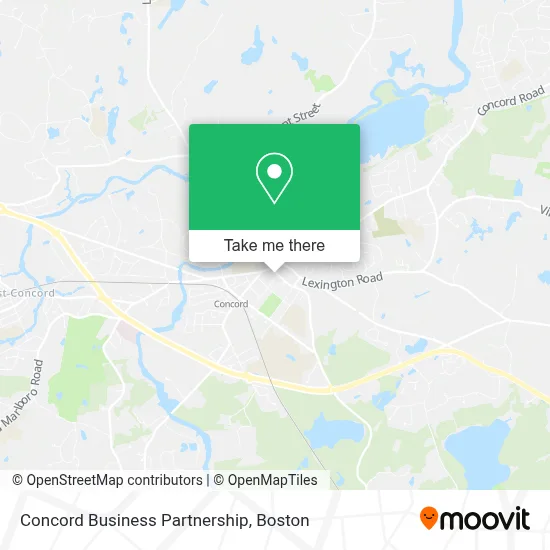 Concord Business Partnership map