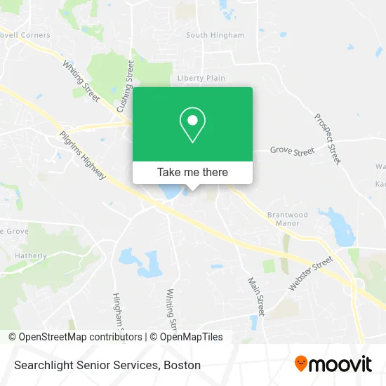 Searchlight Senior Services map